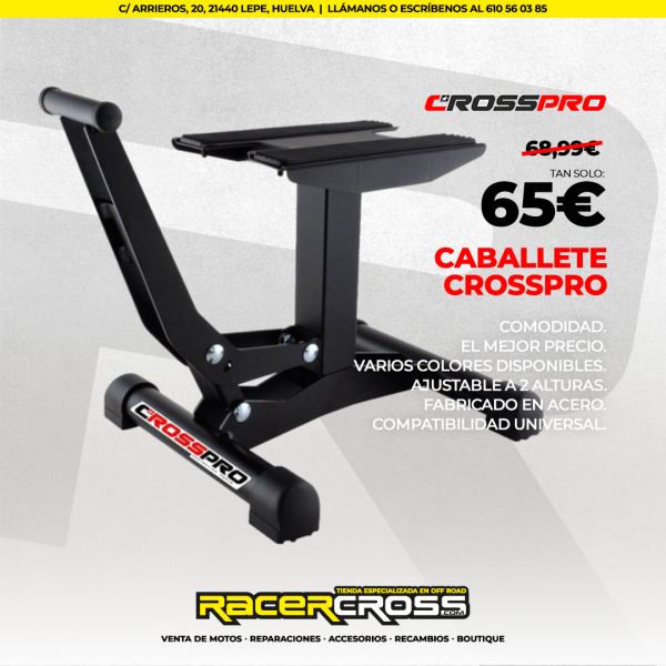 Caballete Crosspro de pedal - Imagen 3