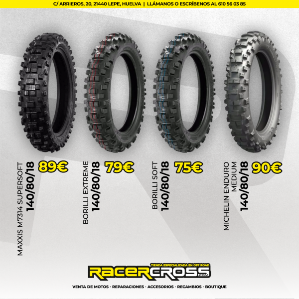 Borilli Soft 140/80/18 - Imagen 2