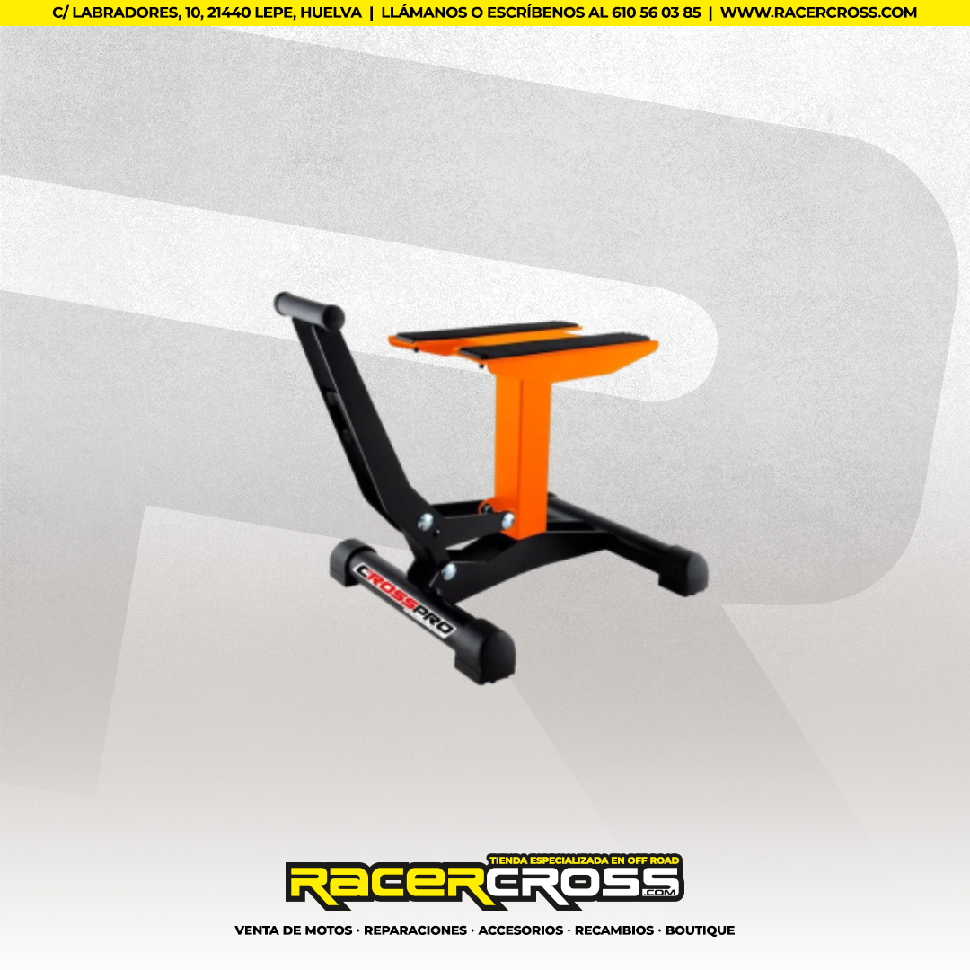Caballete Crosspro de pedal