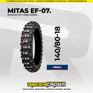 Mitas EF-07 1 línea verde 140/80-18