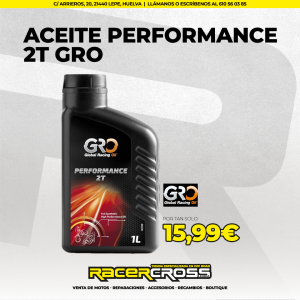 Aceite Performance 2T GRO