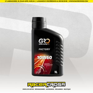 Aceite motor 10W60 Factory GRO