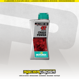 Aceite 10W/60 4T Motorex