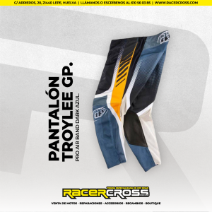 Pantalón TroyLee GP PRO Air Dands Dark Azul