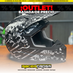 Casco Motocross Oneal Negro