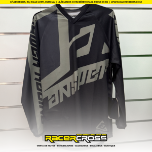 Camiseta Answer Syncron Voyd Black Charcoal Steel