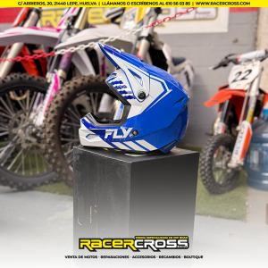 Casco Fly Racing Kinetic Menace Azul