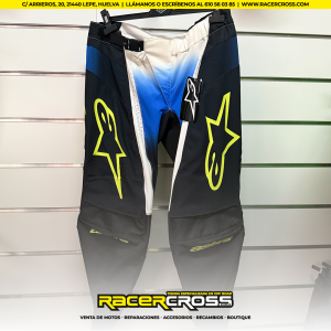 Pantalón Alpnestars Techstar Push Azul Nightlife