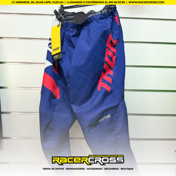 Pantalón Thor Sector Checker Azul