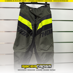 Pantalón Thor Pulse Racer Verde/Negro