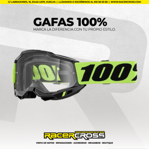 GAFAS 100% (verde/negra) ACCURI 2 ESPEJO