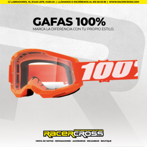 GAFAS 100% (naranja/blanca) ACCURI 2