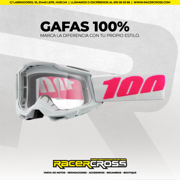 GAFAS 100% (gris/rosa) ACCURI 2