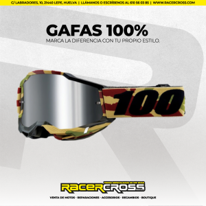 GAFAS 100% (camuflaje) ACCURI 2 ESPEJO