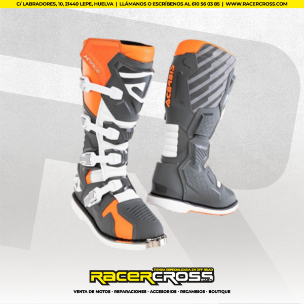 BOTAS ACERBIS X-RACE NARANJA/GRIS