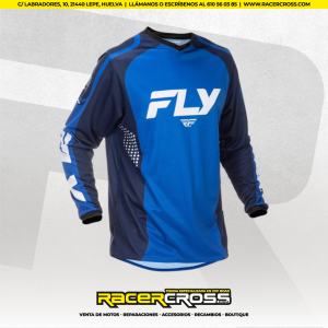 EQUIPACION (azul/negro/blanco) FLY RACING F-16