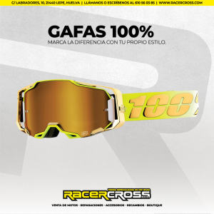 GAFAS 100% (ORO/FLUOR) ARMEGA