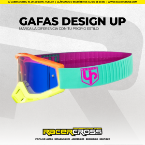GAFAS UP DESIGN BOLD GOGGLE NEON MIRROR LENS