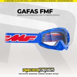 GAFAS FMF POWERBOMB ENDURO BLUE