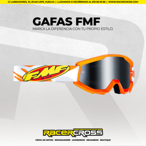 GAFAS FMF POWERCORE JUNIOR ASSAULT GREY