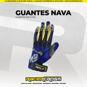Guantes Nava MX BLUE/YELLOW