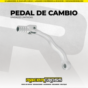 PEDAL DE CAMBIO GRIS
