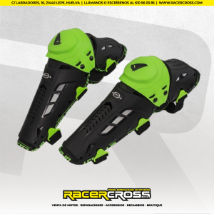RODILLERAS ARTICULADAS UFO CRYPTON (NEGRO/VERDE)