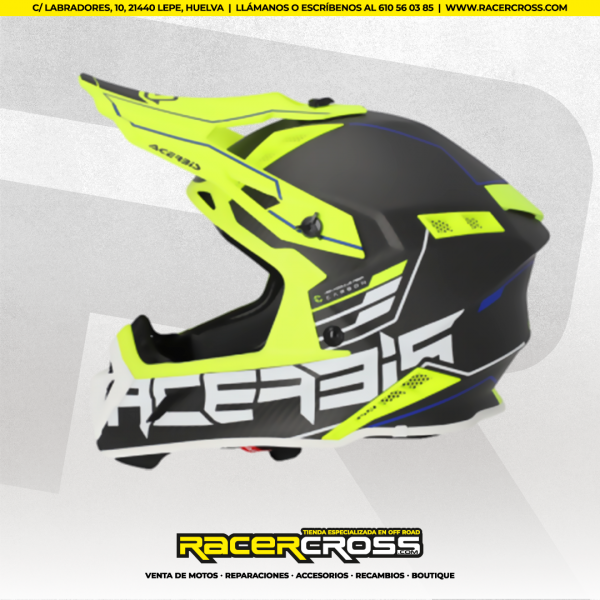 CASCO ACERBIS STEEL CARBONO (NEGRO,FLUOR)