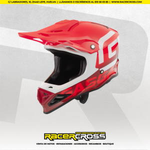 CASCO INFANTIL GAS GAS OFFROAD (ROJO/BLANCO)