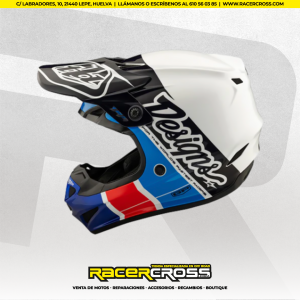 CASCO TROY LEE DESING (ROJO,AZUL,NEGRO,BLANCO)