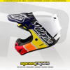 CASCO TROY LEE DESING (ROJO,NARANJA,AMARILLO,BLANCO)