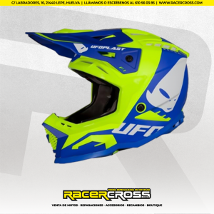 CASCO UFO ECHUS F1 MATE(AZUL,FLUOR,BLANCO)