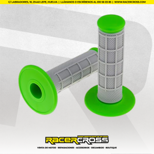 PUÑOS OFF-ROAD GRIS/VERDE