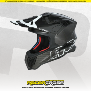 CASCO ACERBIS AIRSTRIKE-C NEGRO/BLANCO