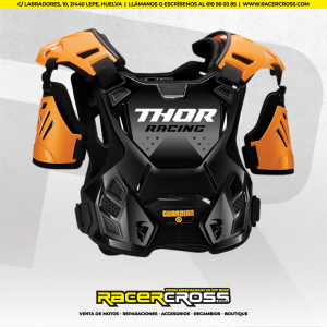 PETO THOR GUARDIAN NARANJA/NEGRO