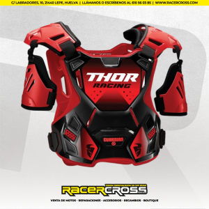 PETO THOR GUARDIAN ROJO/NEGRO