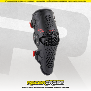 RODILLERA ALPINESTARS SX-1 KIDS NEGRO/ROJO