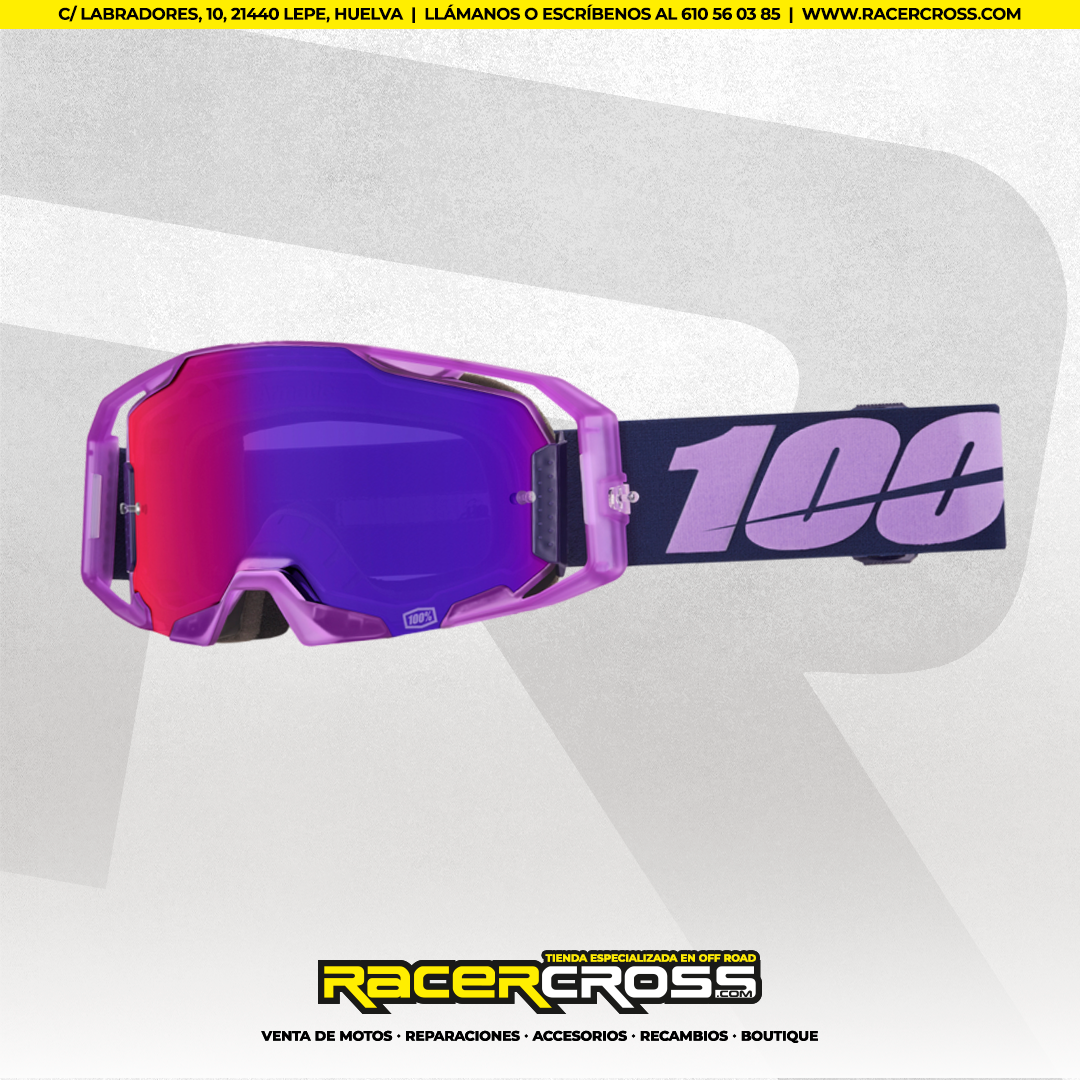 GAFAS 100% ARMATIC TOYOKO ESPEJO MORADO