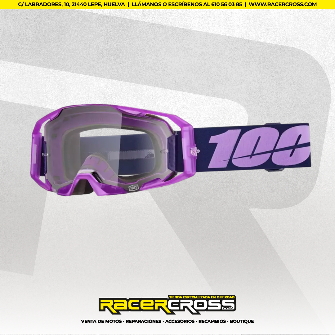 GAFAS 100% ARMATIC TOYOKO TRANSP MORADO