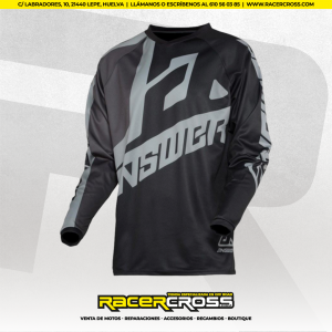 CAMISETA ANSWER SYNCRON VOYD NEGRO