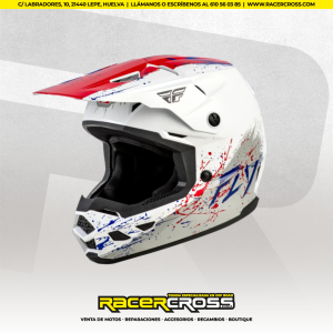 CASCO JUNIOR FLY RACING KINETIC DRIP (VARIOS COLORES)