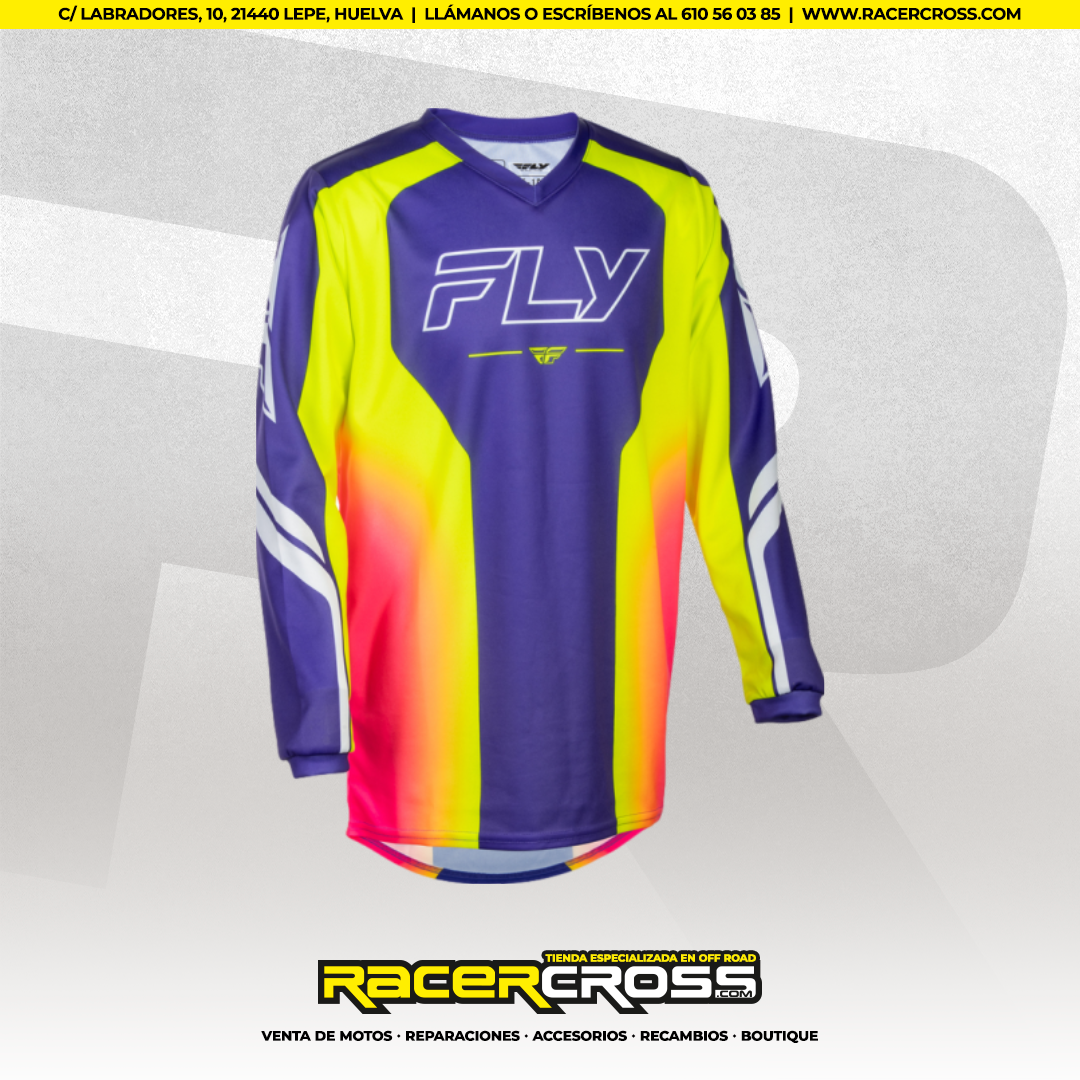 CAMISETA INFANTIL FLY RACING F-16 RAZE 2027