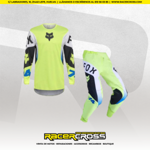 EQUIPACION FOX RACING 360 TINE     YELLOW FLUOR (talla 36,L)